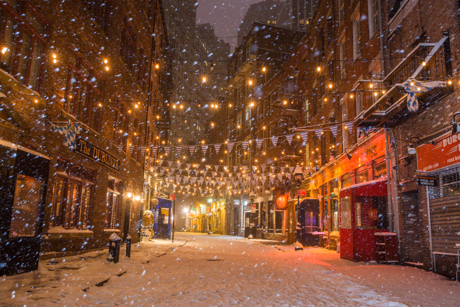 When the Snow Changes the Night