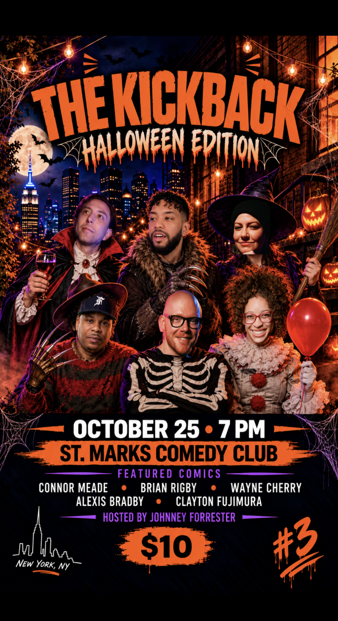 Backyard Comedy Presents: The Kickback Halloween - Live NYC Stand-Up Comedy Show at St. Marks Comedy Club